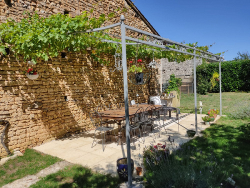 Photographie d'une Pergola en fer forgé