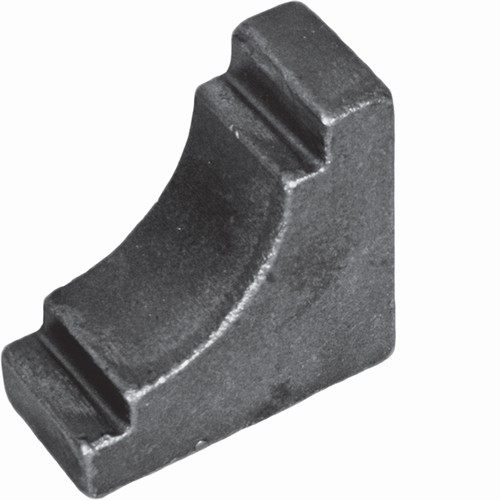 Equerre de Renfort d'angle pour cadre tubulaire carré de 40x40. Pour décoration de grilles et portails 