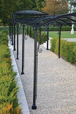 Poteau Colonne fonte octogonale H2500 Ø80 mm - résistance 3 tonnes - Pour réalisation de pergola