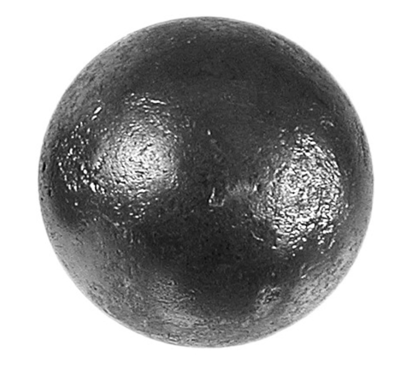 Boule creuse métallique d'un diamètre de 60mm et d'épaisseur 3mm. Non percée. En fer forgé. Fixation par soudure. Fournie brut, à vernir ou à peindre. Permet de rendre unique votre élément de ferronnerie avec son utilisation pour tous vos projets, clôture, pergola, meubles par exemple. Son épaisseur de 3mm facilite sa découpe ou son perçage pour s'adapter à votre fabrication.