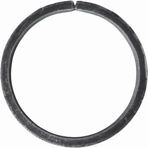Cercle en fer forgé d'un diamètre de 120mm plat de 20X6