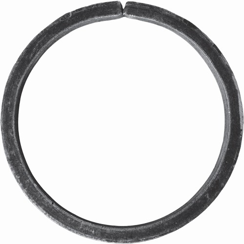 Cercle en fer forgé d'un diamètre de 100mm.
