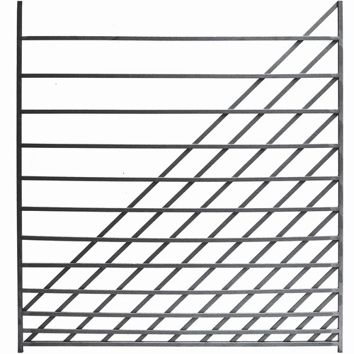 Panneau design <b>modèle gauche</b> de 1000mm de haut par 900mm de large. A composer avec le panneau 157112. En plat de 12x6.