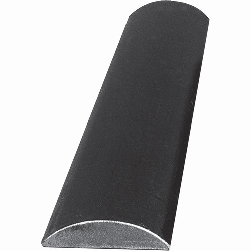 Main courante en demi rond de 3000mm de long en fer forgé. Largeur de 40mm et épaisseur de 10mm.Pour fabrication de rampes et garde corps. Compatible avec crosse 180221