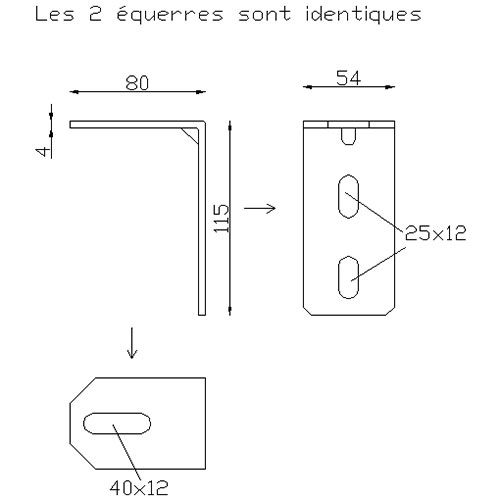 Pivot haut et bas à visser pour un tube carré de 40mm. Réglage de 30mm. Livré avec : un gond haut en nylon sur axe en acier de Ø19mm, un pivot bas en nylon sur axe en acier de Ø19mm, une équerre de fixation haute en acier d'épaisseur 4mm, une équerre de fixation basse en acier 4mm, un bouchon nylon supplémentaire  pour un tube 40x40mm, un cache de protection. Charge maximale 100kg.