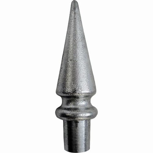 Pointe Alu conique 70x22  mm - Ø10 mm . Fixation par colle bi composant