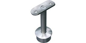 Support de main courante pour un tube d'un diamètre de 42.4mm et d'une épaisseur de 2mm. En inox 316.