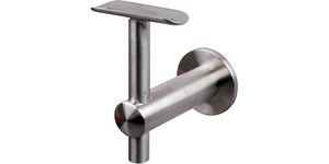 Support de main courante déporté mural pour un tube d'un diamètre de 42.4mm. En inox 316.