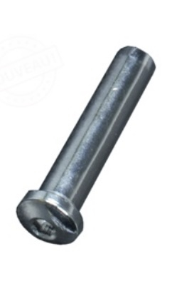 Départ de câble tête TARAUDÉE pour une pose en applique ou droite (directement dans le poteau), <b>à sertir</b>. Longueur 35mm Diamètre de la tête 12mm, diamètre intérieur correspondant pour des câbles de Ø4mm. En inox 316, convient pour un usage intérieur ou extérieur. Pièce utile pour un montage en applique avec un connecteur (référence 30505 par exemple) ou pour un montage droit.