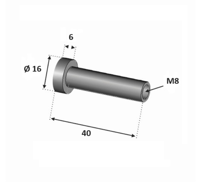 Départ de câble tête TARAUDÉE pour une pose en applique ou droite (directement dans le poteau), <b>à sertir</b>. Longueur 35mm Diamètre de la tête 12mm, diamètre intérieur correspondant pour des câbles de Ø6mm. En inox 316, convient pour un usage intérieur ou extérieur. Pièce utile pour un montage en applique avec un connecteur (référence 30505 par exemple) ou pour un montage droit.