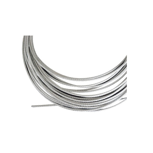 Câble inox vendu au mètre linéaire. Diamètre Ø6mm Longueur 1m. Ce câble inox assure une excellente tenue mécanique, garantissant la sécurité de votre garde-corps, que ce soit sur une terrasse, un balcon ou le long d’un escalier. L'inox 316 permet un usage aussi bien en intérieur qu'en extérieur. Il sublimera tous vos projets avec son design minimaliste. Il est à compléter avec notre gamme de tendeur.