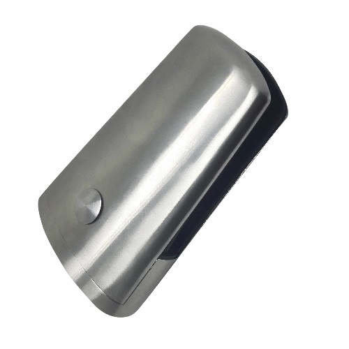 Pince à verre pour une fixation au sol en inox 316 et compatible avec des verres de 12,76mm d'épaisseur. Cette pince à verre pour un fixation au sol est en inox 316 brossé avec un grain 320. Elle permet de soutenir une plaque de verre d'épaisseur 12,76mm uniquement sans avoir à percé le verre. La pince à verre inclut les joints de serrage et la vis de compression pour tenir solidement le verre. La pince est fixée au sol grace à un axe de serrage. Elle convient à des verres standards feuilletés ou feuilletés trempés d'épaisseur 12,76mm. Les plaques de verre étant alignées au sol par les pinces.