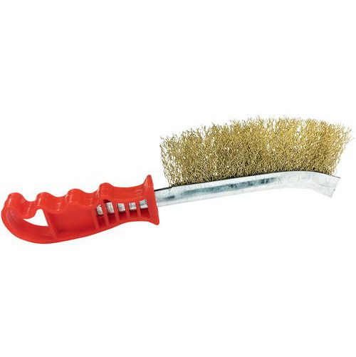 Brosse métallique acier dur