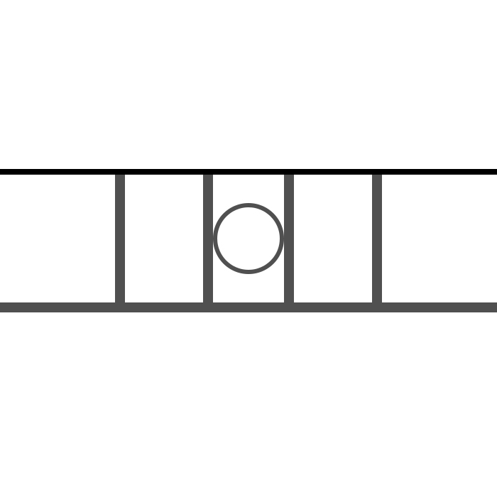 Appui de fenêtre type AF023 à sceller dans votre tableau de fenêtre. Longueur finie de 700mm et Hauteur finie de 202mm. Convient pour les tableaux de fenêtre de 600mm. 50mm de scellement sont prévue de chaque côté. Main courante laminée de 600mm de long en fer forgé sur le dessus. Motif au centre de 100mm de long par 180mm de haut. Le reste de la structure est en acier carré plein de 14mm de section.