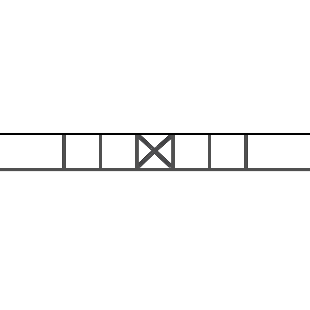 Appui de fenêtre type AF025 à sceller dans votre tableau de fenêtre. Longueur finie de 1040mm et Hauteur finie de 130mm. Convient pour les tableaux de fenêtre de 940mm. 50mm de scellement sont prévue de chaque côté. Main courante laminée de 940mm de long en fer forgé sur le dessus. Motif au centre de 110mm de long par 110mm de haut. Le reste de la structure est en acier carré plein de 12mm de section.