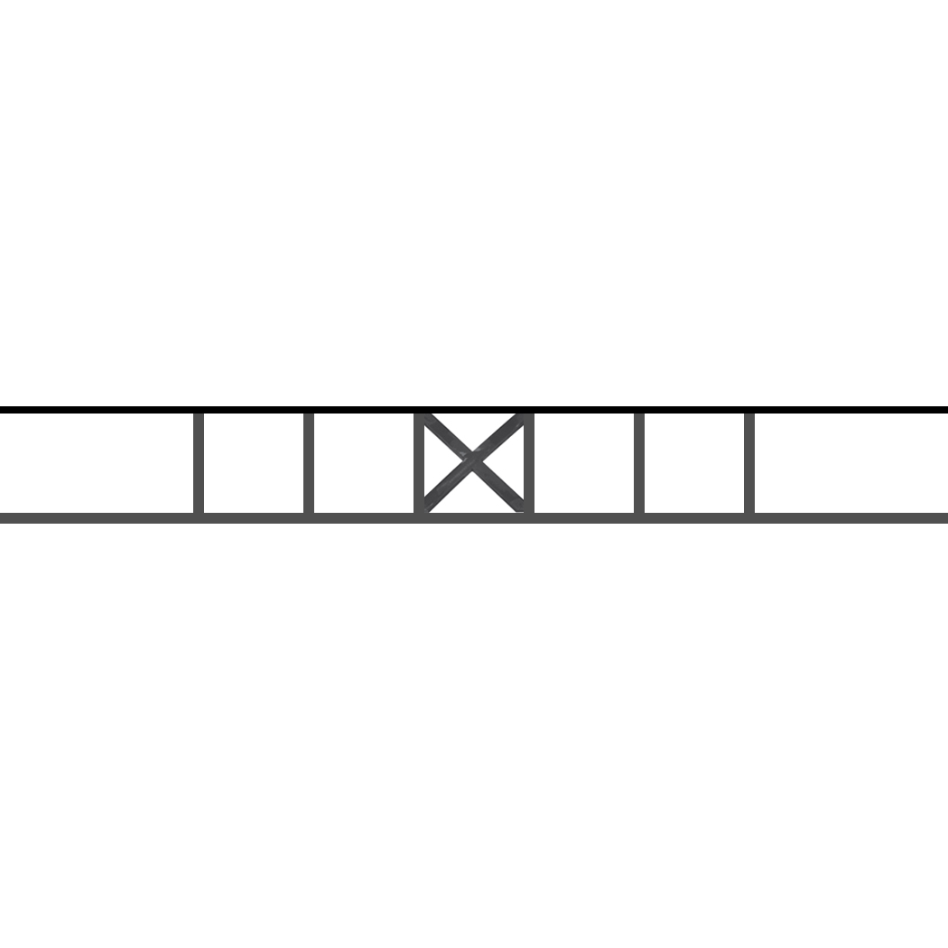 Appui de fenêtre type AF025 à sceller dans votre tableau de fenêtre. Longueur finie de 1050mm et Hauteur finie de 130mm. Convient pour les tableaux de fenêtre de 950mm. 50mm de scellement sont prévue de chaque côté. Main courante laminée de 950mm de long en fer forgé sur le dessus. Motif au centre de 110mm de long par 110mm de haut. Le reste de la structure est en acier carré plein de 12mm de section.