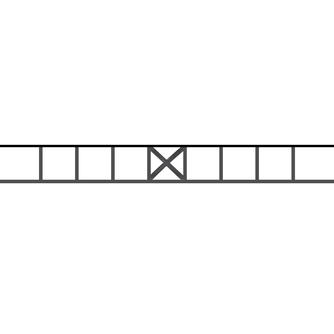 Appui de fenêtre type AF025 à sceller dans votre tableau de fenêtre. Longueur finie de 1130mm et Hauteur finie de 130mm. Convient pour les tableaux de fenêtre de 1030mm. 50mm de scellement sont prévue de chaque côté. Main courante laminée de 1030mm de long en fer forgé sur le dessus. Motif au centre de 110mm de long par 110mm de haut. Le reste de la structure est en acier carré plein de 12mm de section.