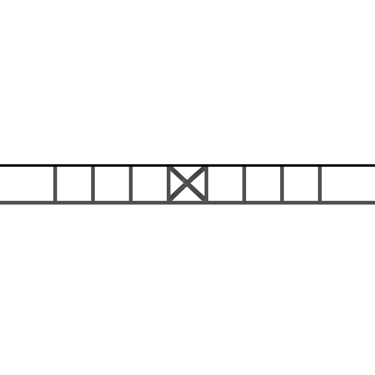 Appui de fenêtre type AF025 à sceller dans votre tableau de fenêtre. Longueur finie de 1210mm et Hauteur finie de 130mm. Convient pour les tableaux de fenêtre de 1110mm. 50mm de scellement sont prévue de chaque côté. Main courante laminée de 1110mm de long en fer forgé sur le dessus. Motif au centre de 110mm de long par 110mm de haut. Le reste de la structure est en acier carré plein de 12mm de section.