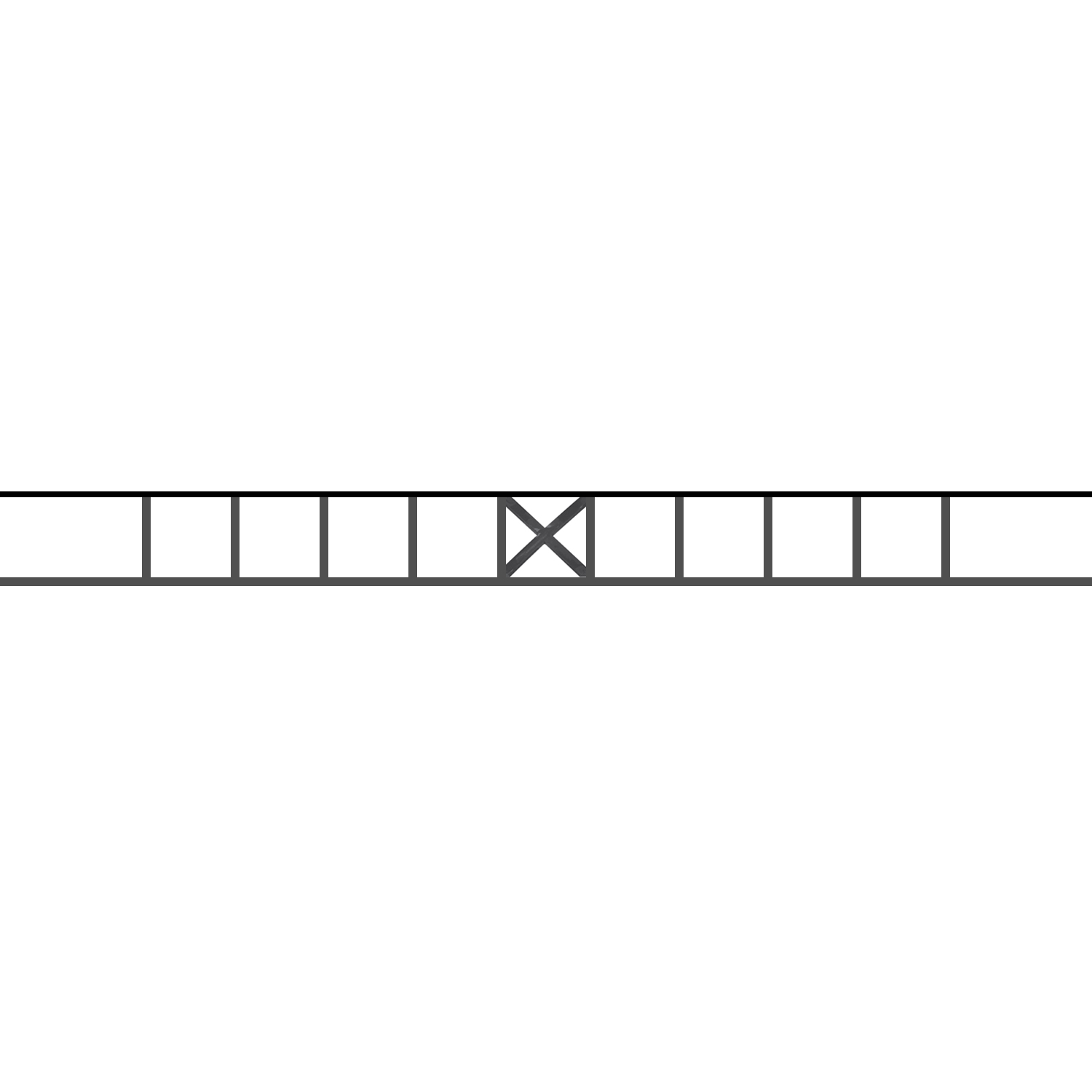 Appui de fenêtre type AF025 à sceller dans votre tableau de fenêtre. Longueur finie de 1500mm et Hauteur finie de 130mm. Convient pour les tableaux de fenêtre de 1400mm. 50mm de scellement sont prévue de chaque côté. Main courante laminée de 1400mm de long en fer forgé sur le dessus. Motif au centre de 110mm de long par 110mm de haut. Le reste de la structure est en acier carré plein de 12mm de section.