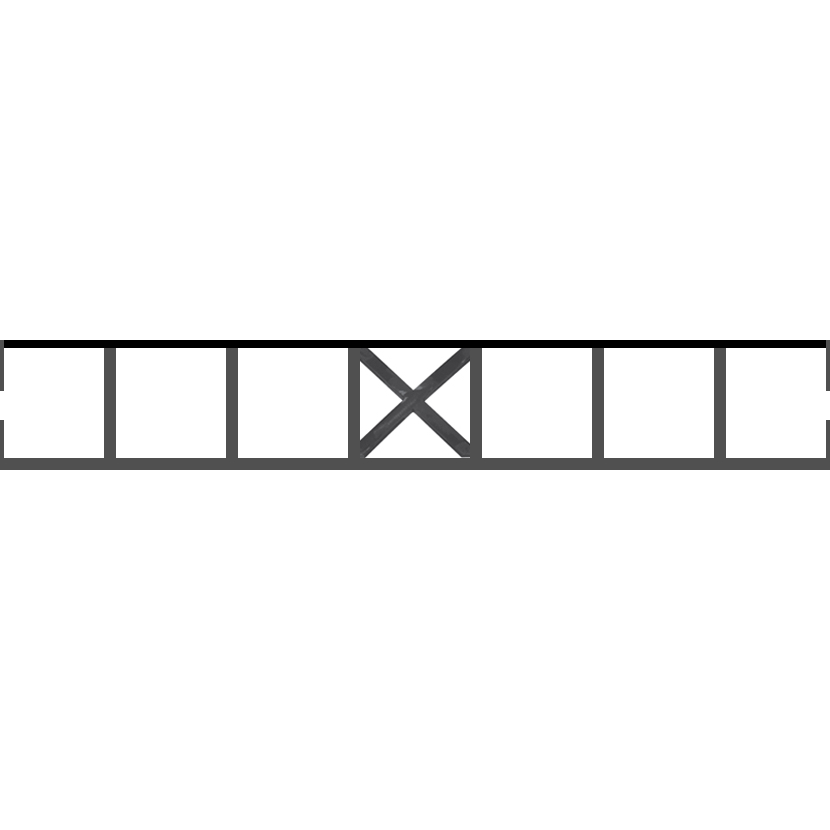 Appui de fenêtre type AF025 à visser dans votre tableau de fenêtre. Longueur finie de 830mm et Hauteur finie de 130mm. Convient pour les tableaux de fenêtre de 830mm. Main courante laminée de 830mm de long en fer forgé sur le dessus. Motif au centre de 110mm de long par 110mm de haut. Le reste de la structure est en acier carré plein de 12mm de section.