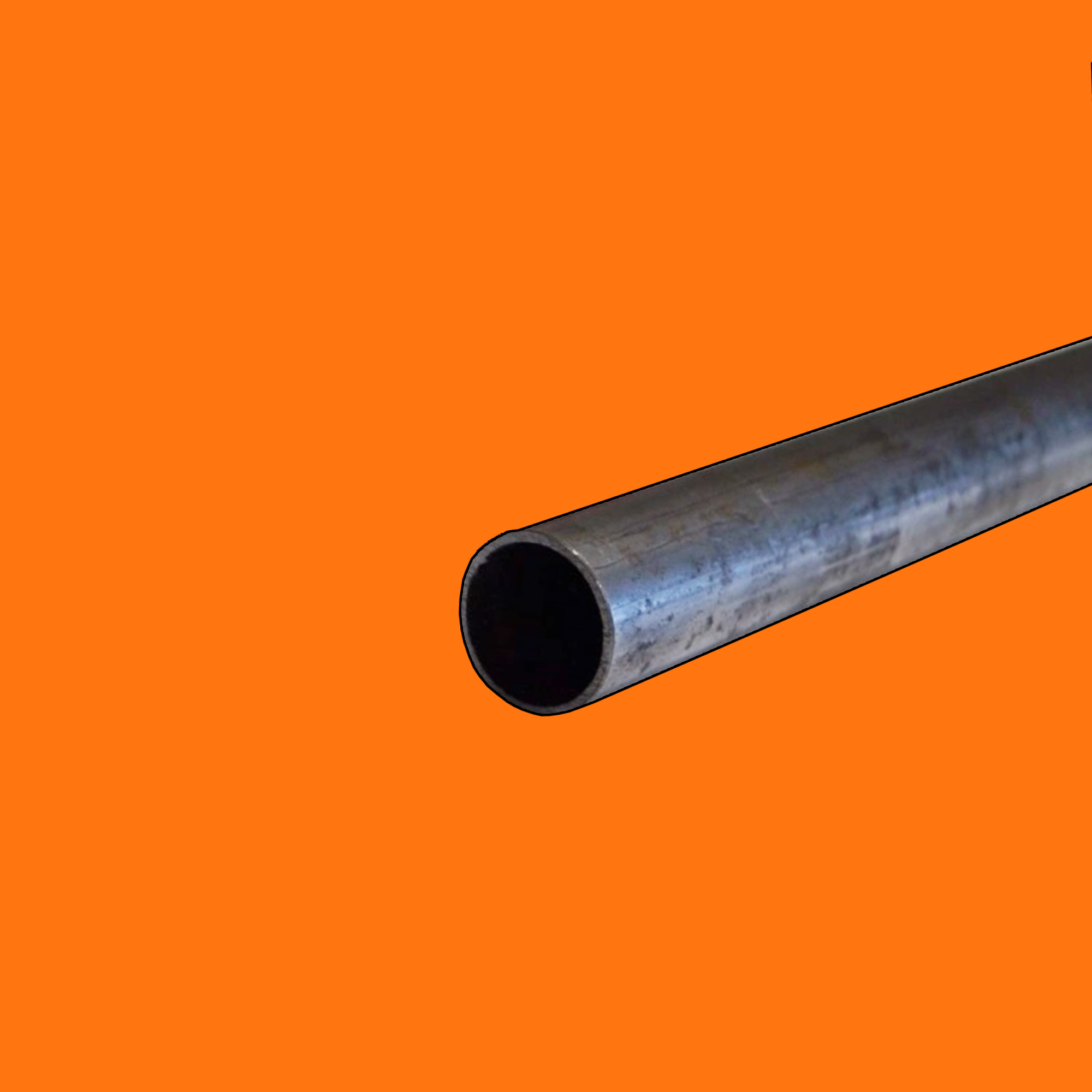 Tube rond en acier - Ø30mm et 2 mm d'épaisseur chez Déco Fer Forgé - Déco  Fer Forgé