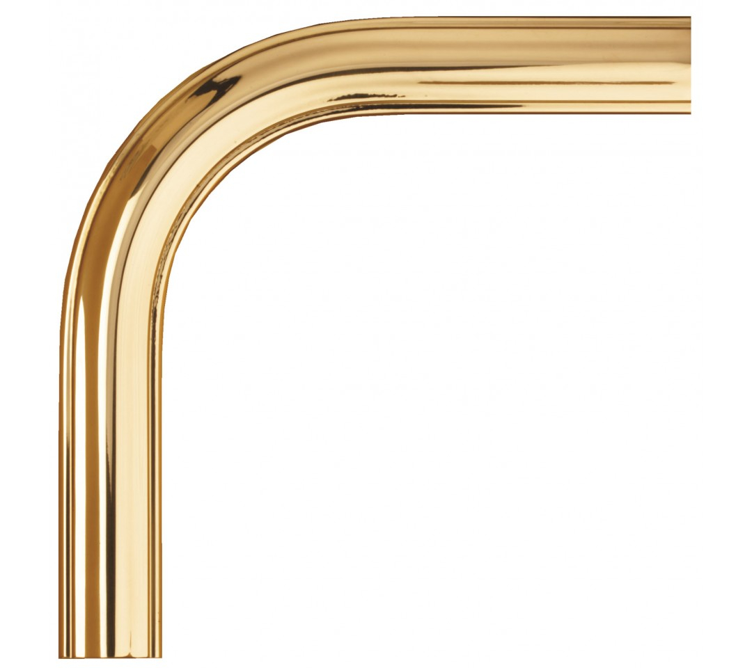 Angle pré-formé en laiton. Pour un virage à 90°. Section en plat de 45mm de large par 14mm d’épaisseur. Hauteur de 260mm et longueur 260mm. En plat laminé. Sous-lisse recommandée : plat 20 x 12 mm. Faire attention de bien choisir des produits avec le même style de finition et section pour un assemblage homogène. Compatible avec main courante DECOMCL45P. Un polissage de finition est à prévoir.
