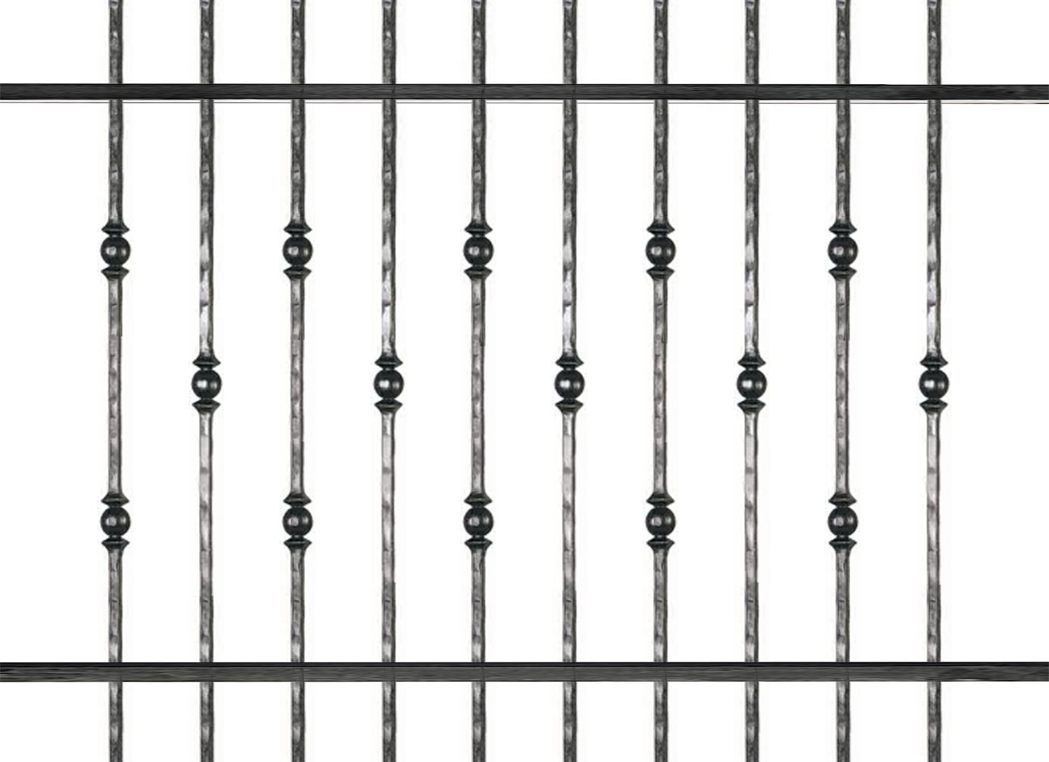 Grille de défense composé de barreaux carré de 14mm de section ...nance. Structure complète de la grille en section carré de 14mm. Convient pour des tableaux de fenêtre de maison ou bâtiment. Cette grille est à installer dans votre tableau de fenêtre. Protégez votre habitation avec cette grille anti-intrusion fabriquée en France dans notre atelier en Provence. Composé de barreaux avec un vide normalisé entre chaque barreau. Cette grille de fenêtre est livrée brut sans peinture, il vous appartient de les peindres de la couleur de votre choix. Les photos montrent le style du modèle. La composition exacte est ajustée pour correspondre à votre format.

Les barreaux sont tous soudés en applique sur les 2 barres horizontales. Cette grille, ainsi que toutes celles de la gamme GRF sont configurables a vos mesures de tableaux (voir les dimensions possibles entre la longueur et hauteur minimum puis maximum) puis fabriqués à la commande sous 10-20 jours en moyenne directement dans notre atelier par notre équipe de ferronnier.