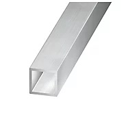 Tube 3 m alu carré 30x30x2 mm . Qualité 6060 . Autres dimensions et sur mesure possible sur demande 
