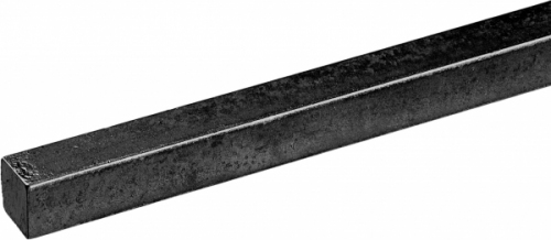 Barre carré en fer forgé d\'une longueur de 1000mm et d\'une section de 12mm. A souder.