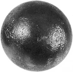 Boule creuse d\'un diamètre de 50mm et d\'épaisseur 3mm.