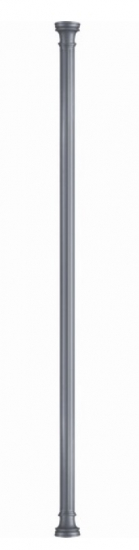 Colonne cannelée octogonale, en fonte. Hauteur 3000mm Diamètre du tube Ø800mm Largeur de la base Ø160mm. Permet la réalisation d'une pergola ou d'un ouvrage à forte resistance pondérale, résistance 3000KG. Son design sobre et élégant sera votre allié pour sublimer votre décoration. Convient pour une utilisation en intérieur ou en extérieur. Livrée brut. Existe en hauteur 2500mm (référence 06300).