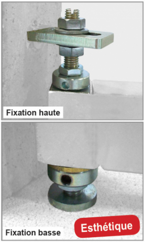 Ensemble constitué d'un pivot haut, d'une crapaudine au sol et de capot d'un capot de finition noir. Installation facile de part les multiples réglages possibles du pivot et de la crapaudine. À installer par soudure sur des tubes de 40mm extérieur. Le pivot haut est à fixer sur votre pilier en le scellant et la crapaudine est-elle à poser au sol par scellement. Ce pack est livré avec un guide de montage pour faciliter la pose. Chaque jeu de pivots peut supporter des vantaux de portails pesant jusqu'à 100KG. La crapaudine est munie d'une bille en acier trempé dans le but d'assurer une meilleure longévité.