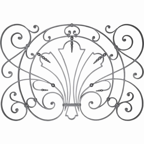 Panneau forgé 1250 X 850 mm Finition  Grenaillé
