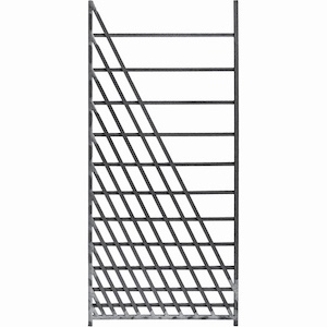 Panneau design modèle gauche de 1000mm de haut par 450mm de large. A composer avec le panneau 15710. En plat de 12x6.