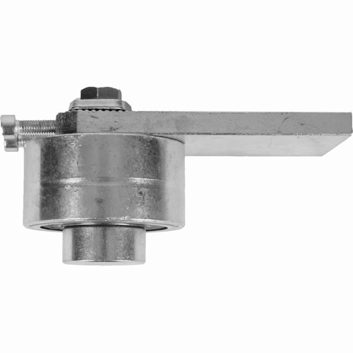 Pivot haut à bille pour portail de diamètre 68mm. Articulé sur un roulement à bille. Compatible avec tube ou carré plein de 40x40 et 50x50 Platine a soudersur tube . Longueur réglable de 90mm à 105mm.