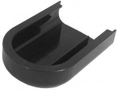 Capot de remplacement en plastique noir pour le gond 1917630, 1917840, 1917640 ou bien 1917830