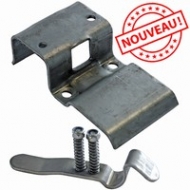 Sabot automatique et réversible pour portail coulissant avec tube 40x40.