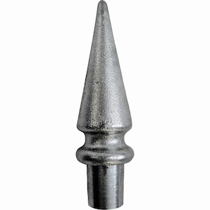 Pointe Alu conique 70x22 - Ø16 mm . Fixation par colle bi composant