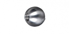 Boule de finition pour câble de diamètre Ø6mm. Diamètre extérieur 25mm diamètre intérieur taraudage M8. En inox 316. À visser au bout du câble et/ou à coller (colle non fournie). Permet d'être utilisé en intérieur comme en extérieur et même en bord de mer. Existe en version M6 (ref 30309).