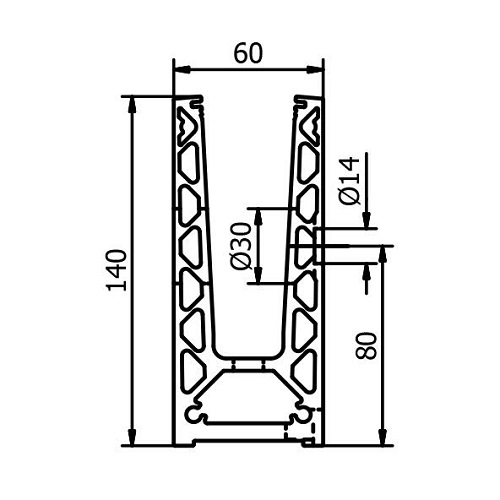 Profil aluminium anodisé fixation à l'anglaise  Long 2500 mm - Pour Verre de 12,76 mm a 21,52 mm  . Ce profil aluminium, avec finition satinée est destiné à être fixé latéralement à une poutre en béton ou en acier : Il est percé de 13 trous espacés de 200mm pour une fixation au travers du profil dans le sol, au choix. Utilisable à l'intérieur comme à l’extérieur, il résiste aux charges linéaires d’1 kN . Pour parfaire le montage, utiliser un kit d'assemblage permettant la pose en fonction de l'épaisseur du verre : ref 308530pour verres épaisseur 12,76mm (66.2) ref 308531 pour verres épaisseur 16,76mm (88.2) ref 308532 pour verres épaisseur 17,52mm (88.4) ref 308533 pour verres épaisseur 20,76mm (1010.2) ref 308534 pour verres épaisseur 21,52mm (1010.4) . Vidéo de montage sur demande 