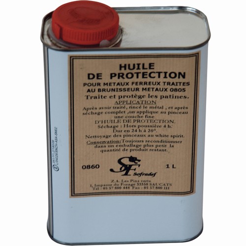 Huile de protection pour métaux