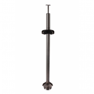 Poteau d'angle à de 90 degrés d'un diamètre de 42,4mm en INOX 316 pour un garde-corps de type 3. Utilisable en intérieur ou en extérieur hormis en environnement salin. Hauteur de 1050mm. 4 trous percés et taraudés en M8 pour montage pinces à verre. Finition brossé, grain 320. Livré en kit complet (cache platine, pinces à verres et connecteur angle à de 90 degrés pour une main courante inclus). Le type 3 répond aux normes de sécurité en vigueur et vous permettra de sécuriser vos mezzanines ou terrasses. Visserie de fixation au sol non incluse.