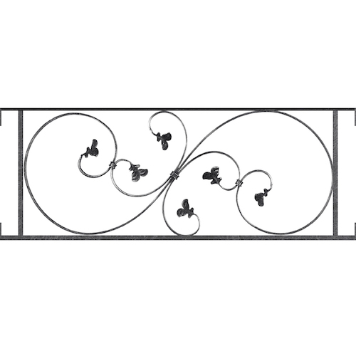 Image du produit : Appui de fenêtre AF001 - Longueur 1000mm et Hauteur 372mm - Pose par vissage