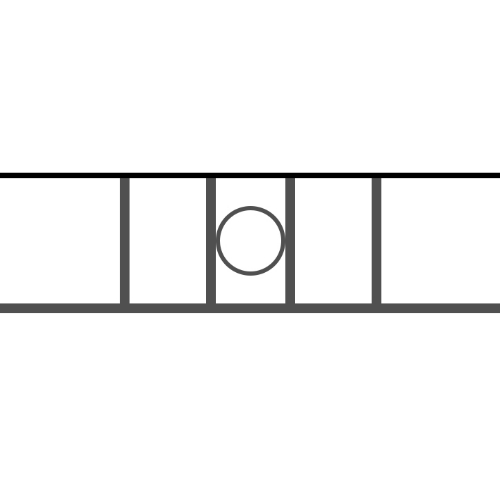 Appui de fenêtre type AF023 à sceller dans votre tableau de fenêtre. Longueur finie de 720mm et Hauteur finie de 202mm. Convient pour les tableaux de fenêtre de 620mm. 50mm de scellement sont prévue de chaque côté. Main courante laminée de 620mm de long en fer forgé sur le dessus. Motif au centre de 100mm de long par 180mm de haut. Le reste de la structure est en acier carré plein de 14mm de section.