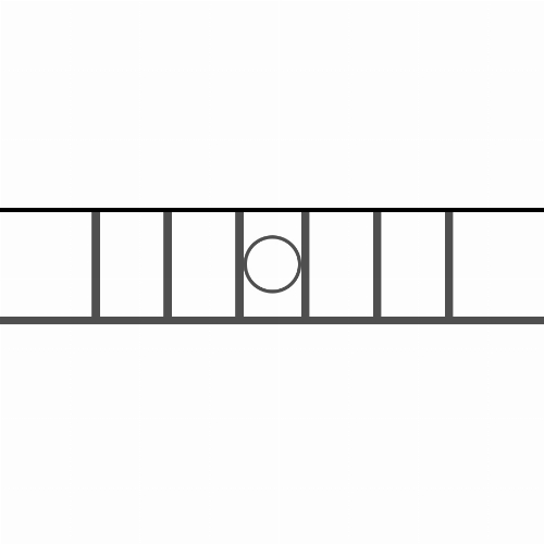 Appui de fenêtre type AF023 à sceller dans votre tableau de fenêtre. Longueur finie de 940mm et Hauteur finie de 202mm. Convient pour les tableaux de fenêtre de 840mm. 50mm de scellement sont prévue de chaque côté. Main courante laminée de 840mm de long en fer forgé sur le dessus. Motif au centre de 100mm de long par 180mm de haut. Le reste de la structure est en acier carré plein de 14mm de section.