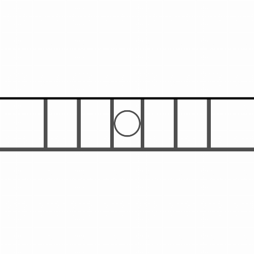 Appui de fenêtre type AF023 à sceller dans votre tableau de fenêtre. Longueur finie de 950mm et Hauteur finie de 202mm. Convient pour les tableaux de fenêtre de 850mm. 50mm de scellement sont prévue de chaque côté. Main courante laminée de 850mm de long en fer forgé sur le dessus. Motif au centre de 100mm de long par 180mm de haut. Le reste de la structure est en acier carré plein de 14mm de section.