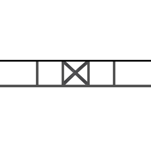 Appui de fenêtre type AF025 à sceller dans votre tableau de fenêtre. Longueur finie de 720mm et Hauteur finie de 130mm. Convient pour les tableaux de fenêtre de 620mm. 50mm de scellement sont prévue de chaque côté. Main courante laminée de 620mm de long en fer forgé sur le dessus. Motif au centre de 110mm de long par 110mm de haut. Le reste de la structure est en acier carré plein de 12mm de section.