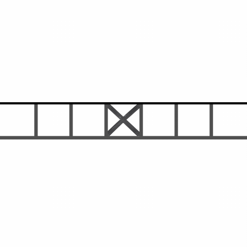 Appui de fenêtre type AF025 à sceller dans votre tableau de fenêtre. Longueur finie de 860mm et Hauteur finie de 130mm. Convient pour les tableaux de fenêtre de 760mm. 50mm de scellement sont prévue de chaque côté. Main courante laminée de 760mm de long en fer forgé sur le dessus. Motif au centre de 110mm de long par 110mm de haut. Le reste de la structure est en acier carré plein de 12mm de section.