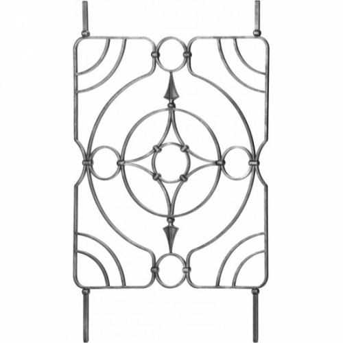 Panneau collection Prestige . En fer plein carré de 14 mm . Hauteur 1000 MM X Largeur 665 mm . Finition brute 