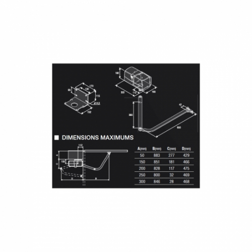 Kits bras articulés pour portails à battants : Si vous avez suffisamment d'espace à l'arrière de vos battants, il peut être intéressant d'opter pour ce type d'automatisme à bras articulés, répartissant mieux la force de traction du portail, . Ils seront accompagnés de deux bras articulés . Contenu du kit Contenu :  2 PR.45E : motoréducteurs 230 Vac. 2 DU.E2 : bras articulés. 1 HEADY : centrale 230 Vac avec récepteur intégré.1 PUPILLA.F : paire de photocellules. 1 LAMPI.LED : clignotant 230 Vac à Led. Emetteur 2 canaux .